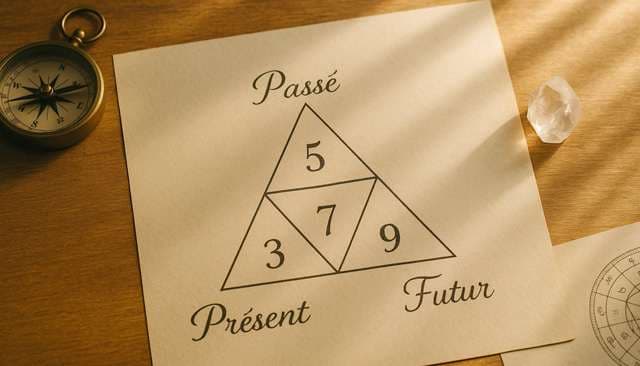Les triangles numérologiques : Décrypter votre équilibre entre passé, présent et futur